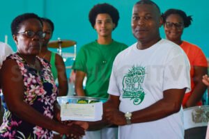 Sion Hill Euphonium receives monetary donation